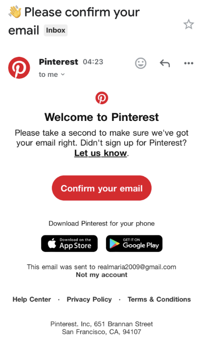 Pinterest注册图文教程